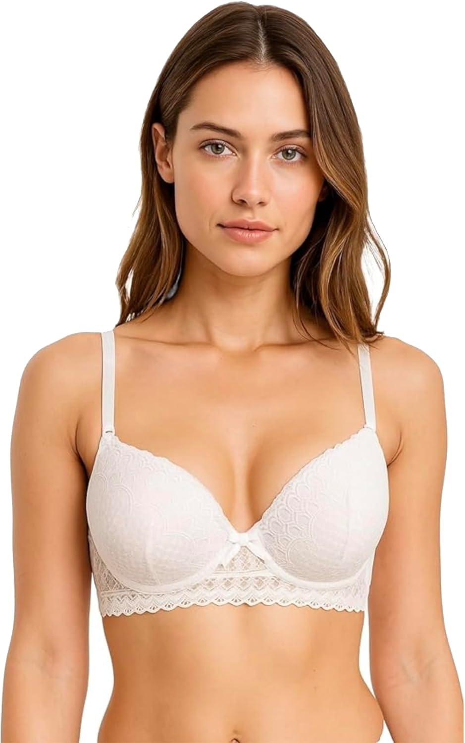 6 Pieces Full Cup/Demi Wired Gentle Pushup Push Up Bra A/B/C