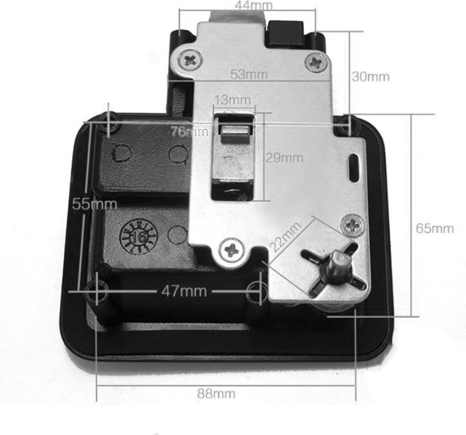 RV Door Lock Replacement 1 Set, Zinc Alloy Camper Door Latch