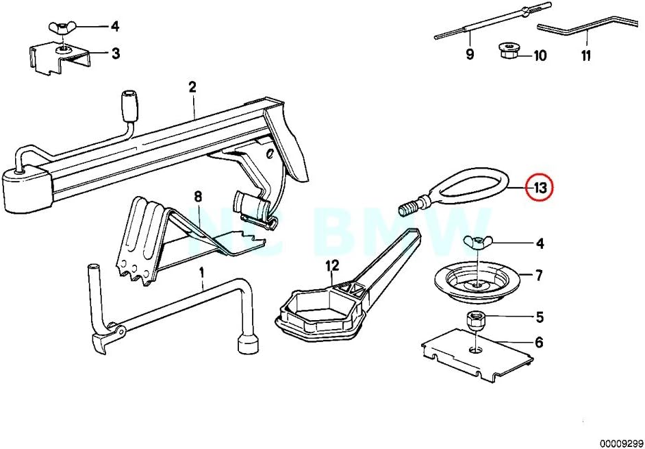 BMW Genuine Towing Hinge