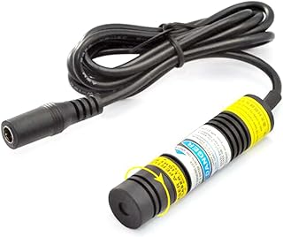 Industrial Violet Blue 405nm 80mw Laser Cross Diode Module 5V w/ Driver In 16x68mm