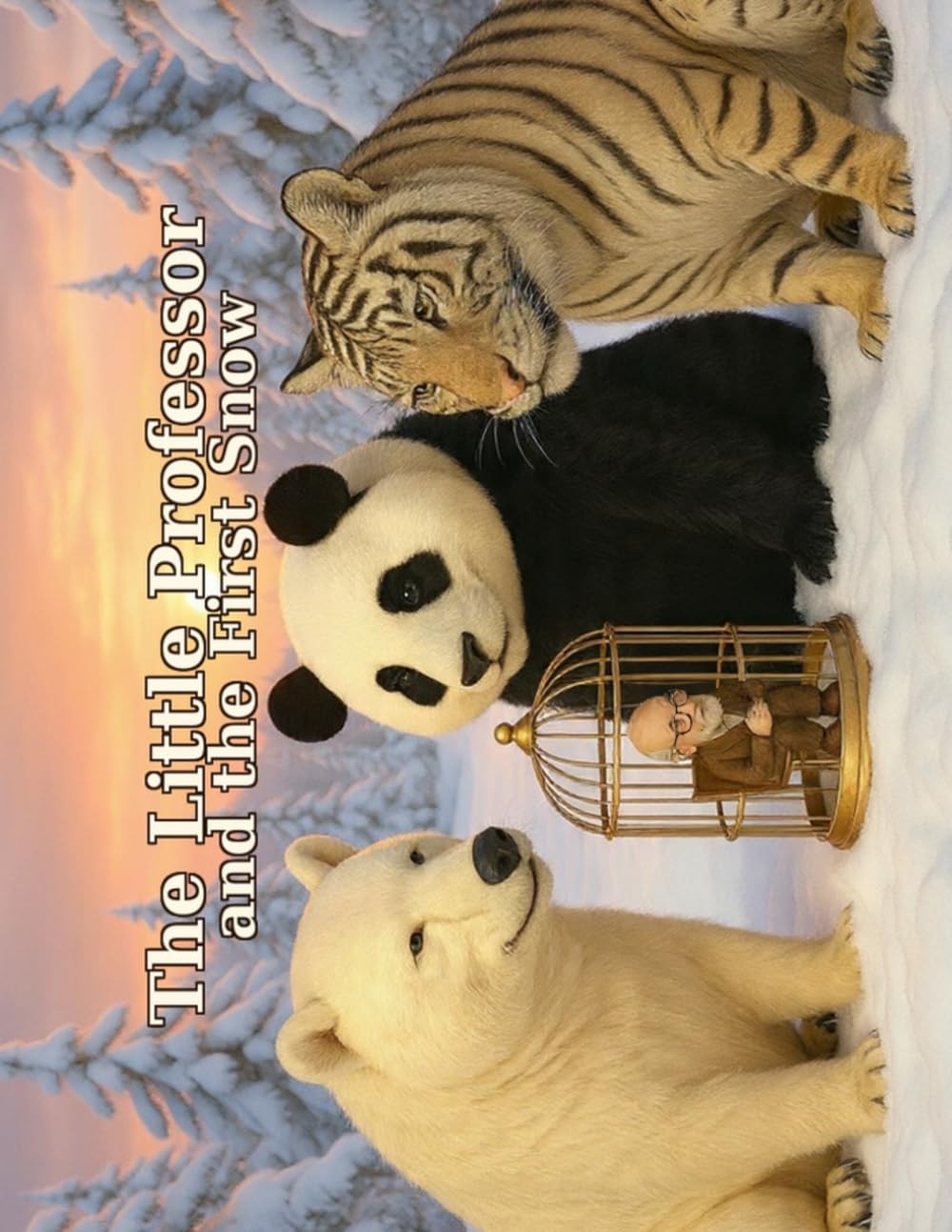 The Little Professor and the First Snow.: A Gentle Tale of Found Family, Winter Warmth, and the Golden Nest (The Bear Den Stories by Dr. Gene A Constant)