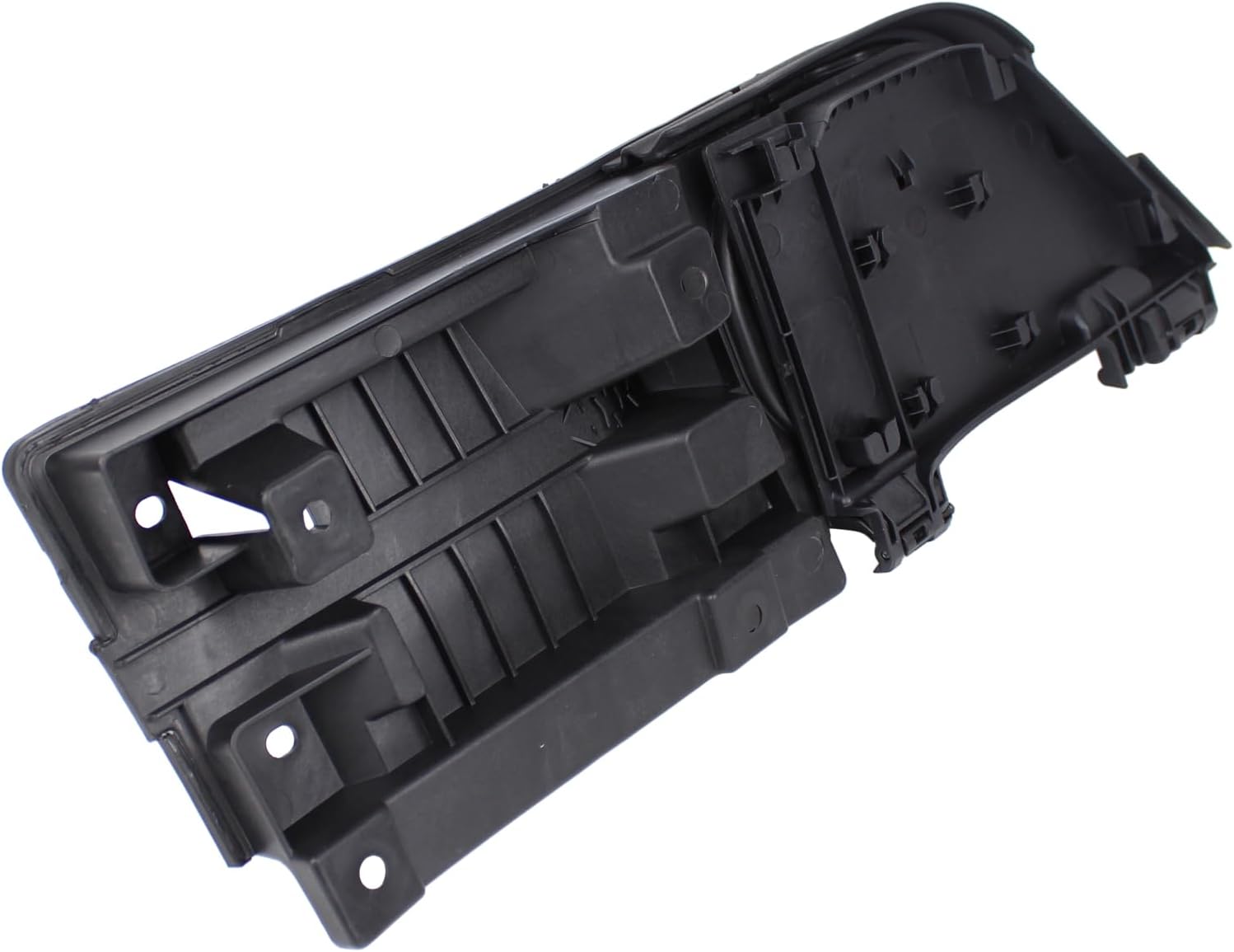 MOTOKU Fuel Filler Door Housing Pocket Hinge and Pillar Moulding Trim w/White Hatch Cover Set for Ford Transit 2015-2022 Transit-350 HD Transit-350 Transit-250 Transit-150 2015-2023 Gas Door Cap