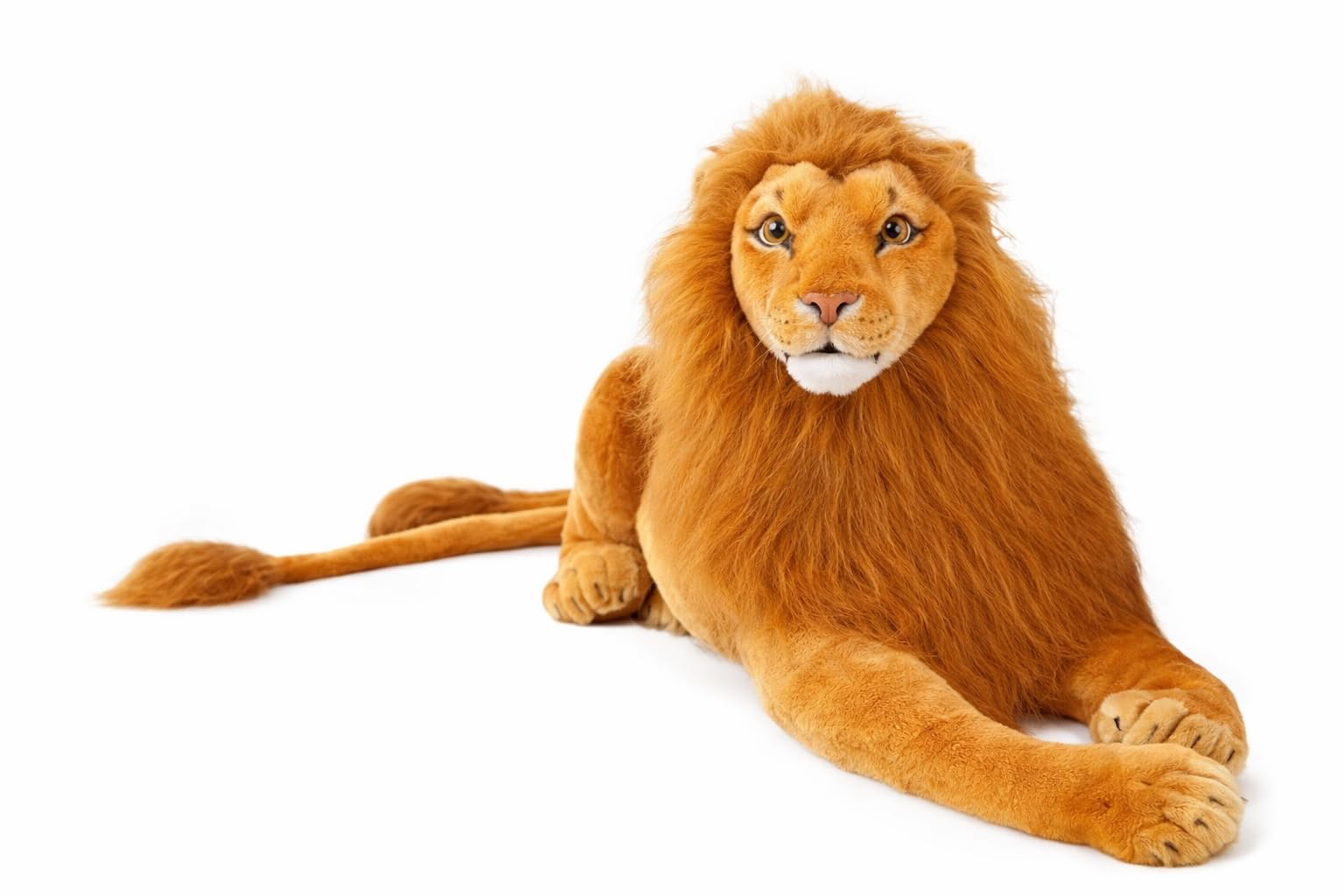 Super Soft Plush Stuffed Lion Toy for Kids, Girls and Boys Cuddly & Safe Gifting Item Occasion for Birthdays and Valentine's Day (32 cm, Brown)-image-9