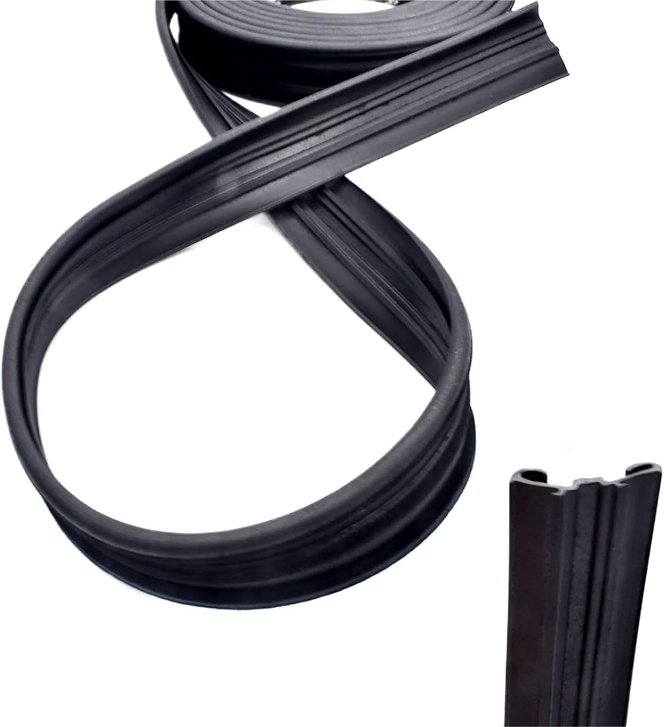 1Pair for Cruiser FJ40 FJ45 HJ47 BJ40 Door Glass Run weatherstrip Seal 68105-90302