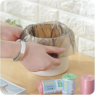 0.5 Gallon Trash Bags 3 Mil Garbage Bags Bio Degradable Eco Friendly Car Garbage Bag Pet Garbage Bag Biodagradable Trash Bags Cat Garbage Bag Bags Garbage Narrow Garbage Bags 2 Gallon (3Rolls)