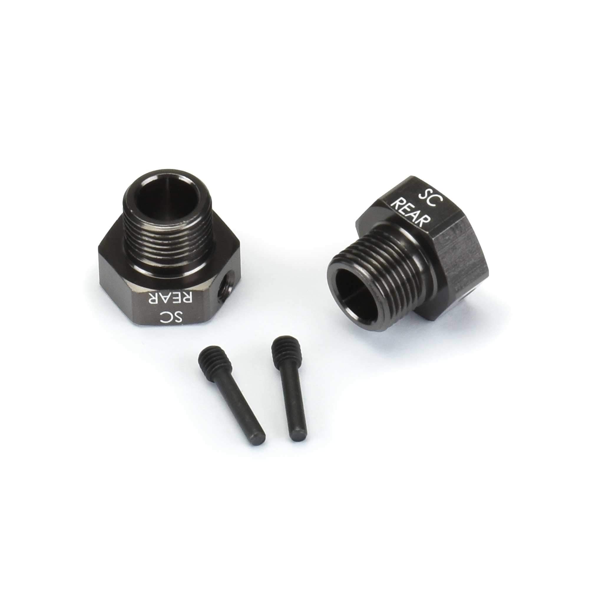 Pro-line Racing Replacement Rear 17mm Wheel Hexes 2 - SC 4x4 PRO400605 Elec Car/Truck Replacement Parts