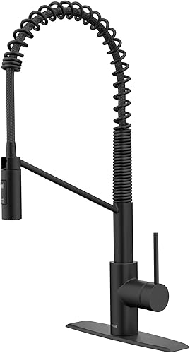 Miniatura 94 de KRAUS Oletto - Grifo de cocina y filtro de agua 2 en 1, monomando y extraíble, estilo comercial, para ósmosis inversa o sistema de filtración