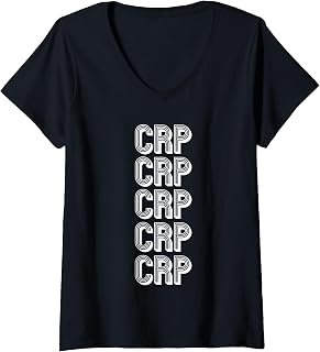 Womens CRP Corpus Christi Airport Travel V-Neck T-Shirt