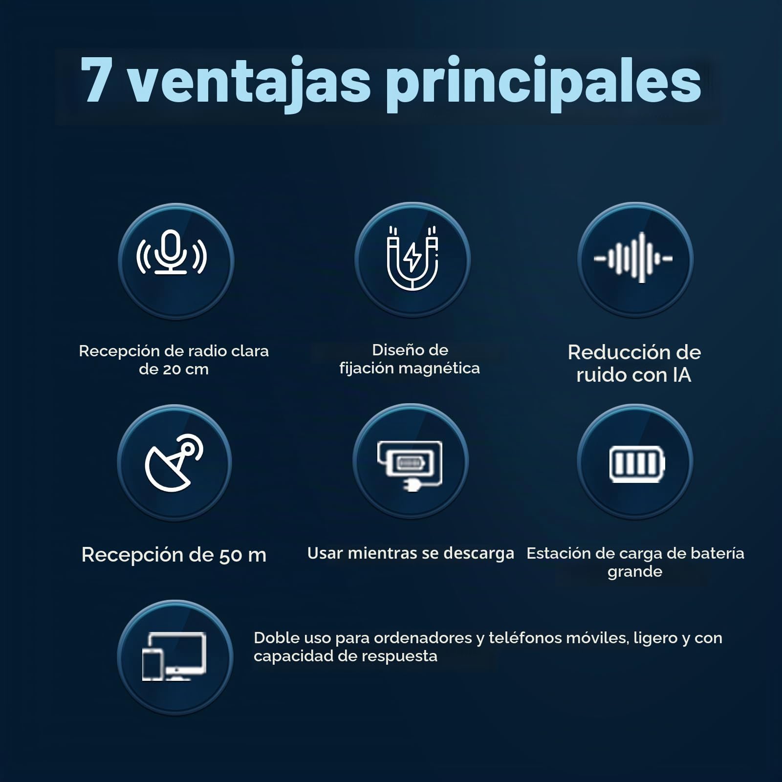 Depusheng V2 - 2 micrófonos Lavalier inalámbricos para iPhone, iPad y Android con estuche de carga, 8 horas de autonomía, micrófono de solapa para grabación de vídeo, vlogging, YouTube, entrevistas, 3