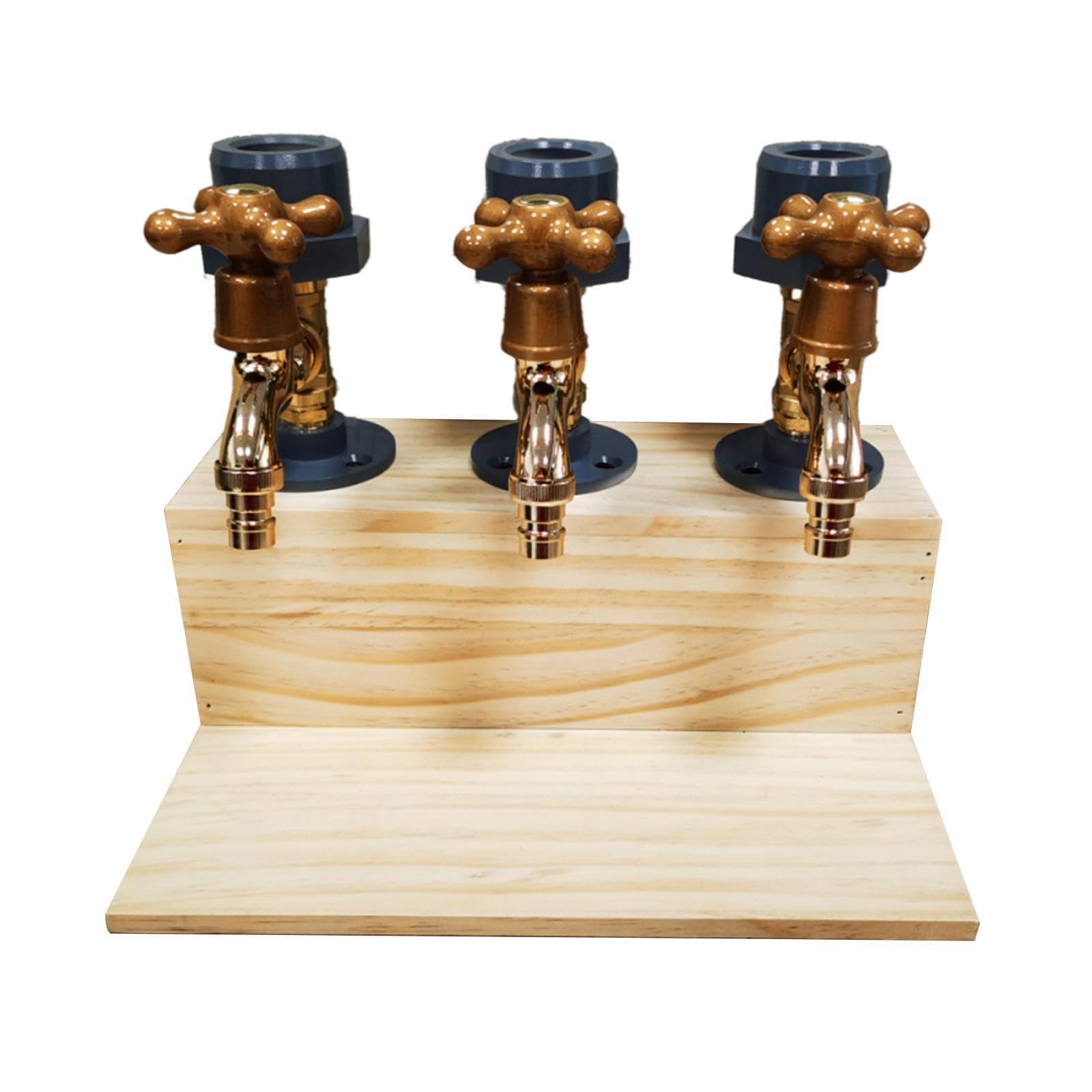 VUIUYOIES Mans Cave Essentials, Dispenser di Birra Fatto a Mano, Idea Regalo per Amici e riunioni di Famiglia, portabottiglie per Birra e Vino in Pietra, Supporto a Torre