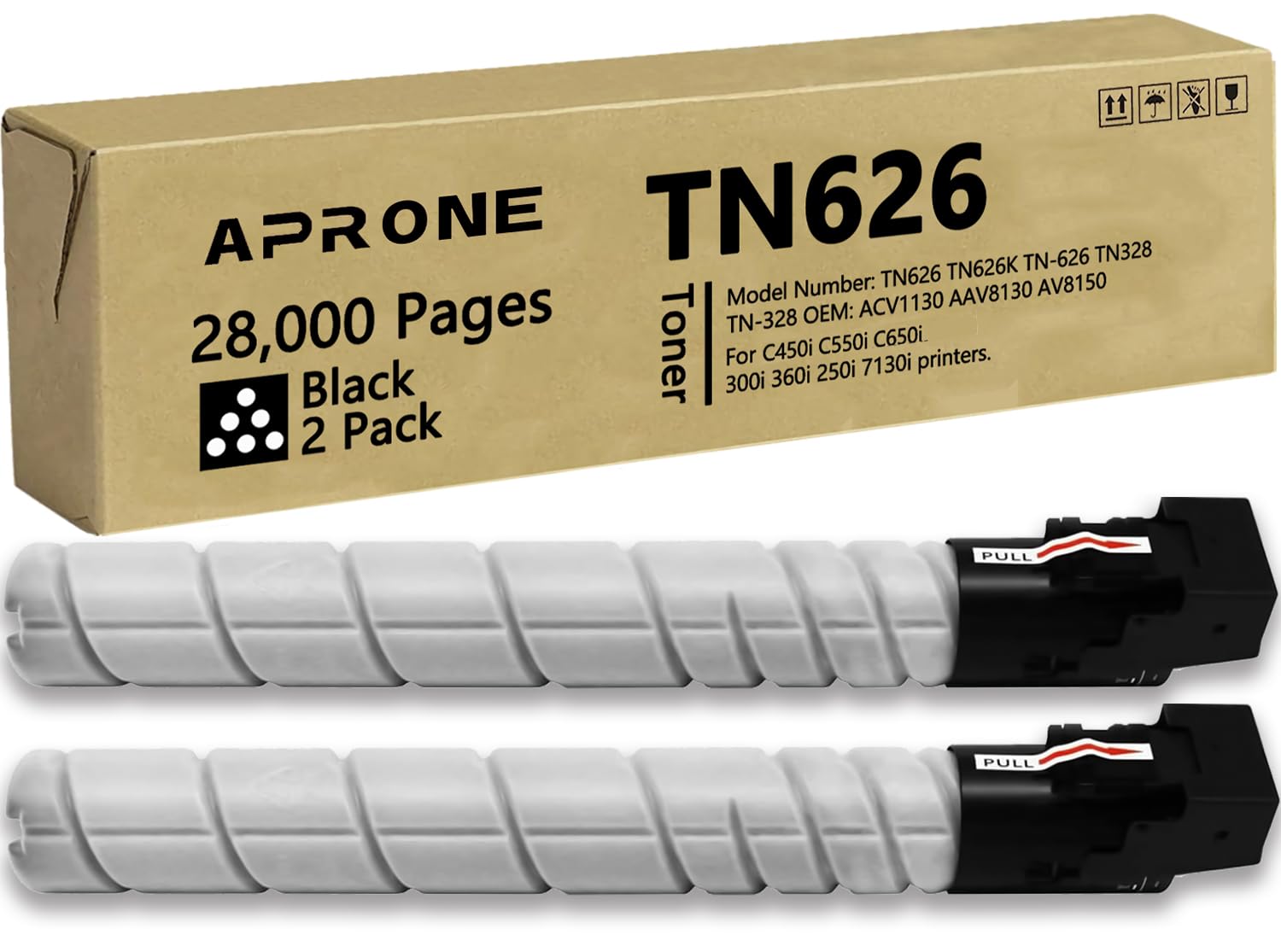 TN626K トナーカートリッジ ブラック Amazon.co.jp: APRONE TN626 TN-626 (ACV1130) ブラックトナー