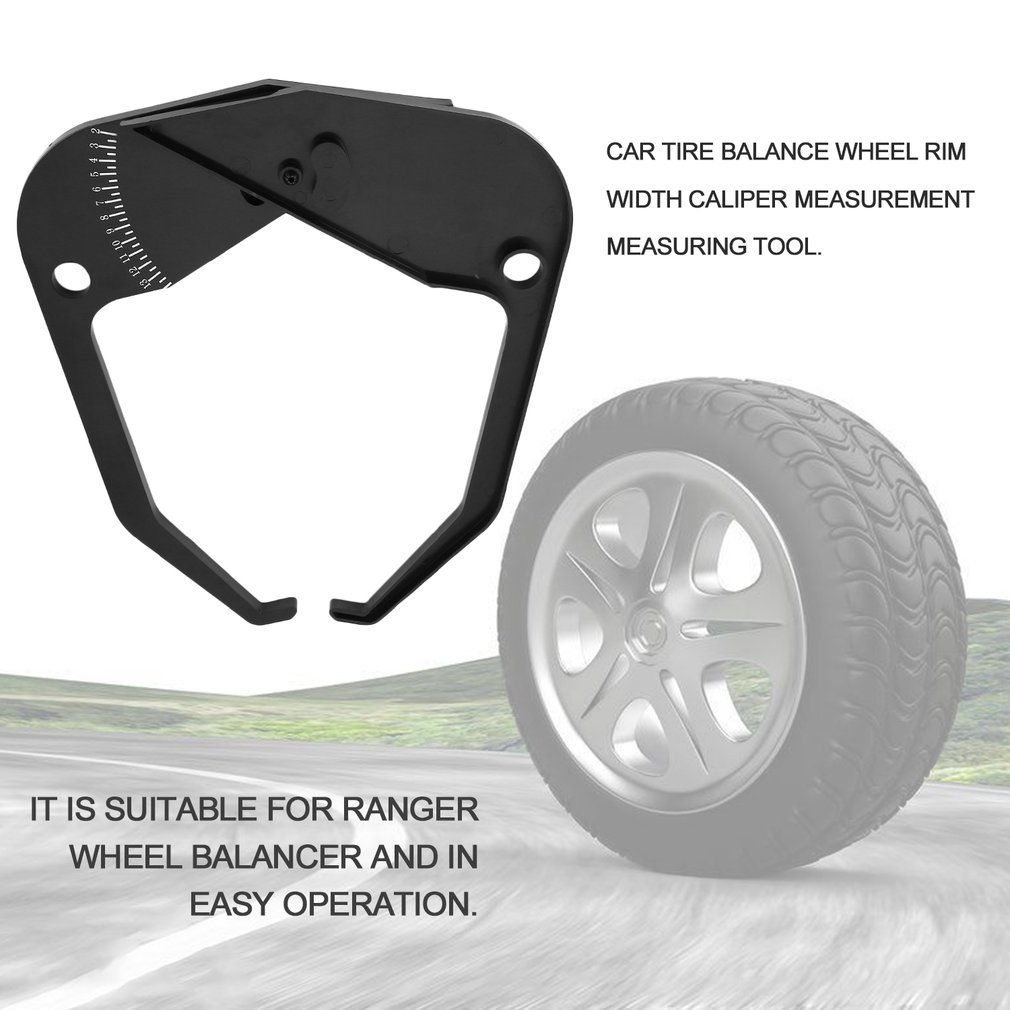 Équilibrer Instrument Ranger Roue de Pneu Balancer Largeur de Jante Étrier Outil de Mesure Produits/Pieces pour Auto/Moto