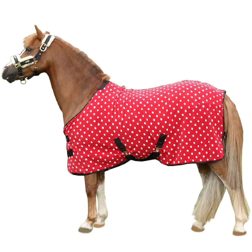 Couverture De Voyage Polaire Pour Poney - Taille 4'0, Rose, Rainbow Riders - NEUVE