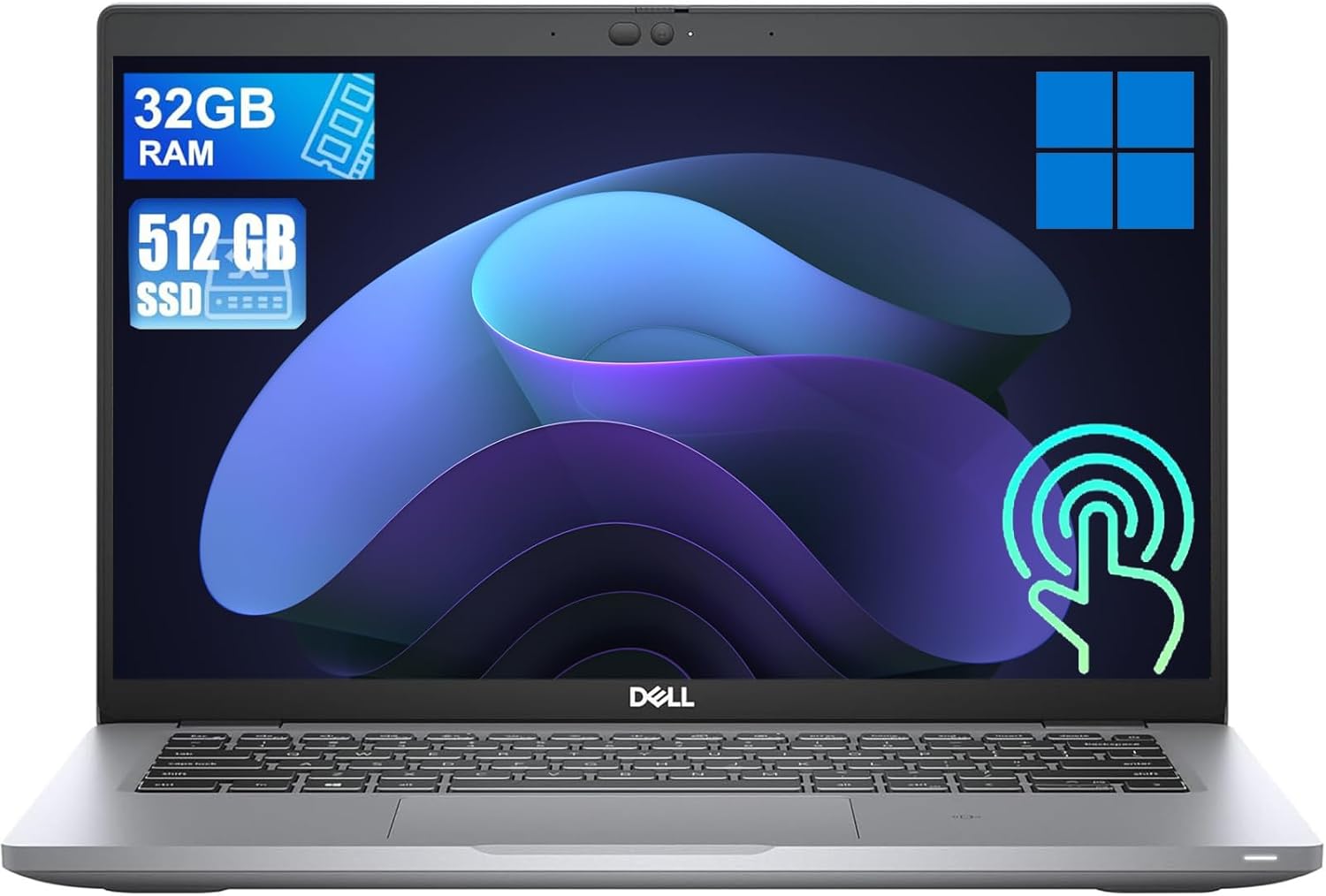 Dell Latitude 5420 Laptop Touchscreen, 14in FHD(1920x1080) Touchscreen Laptop, i5 11th Processor, 32GB RAM, 512GB SSD, Windows 11 (Renewed)