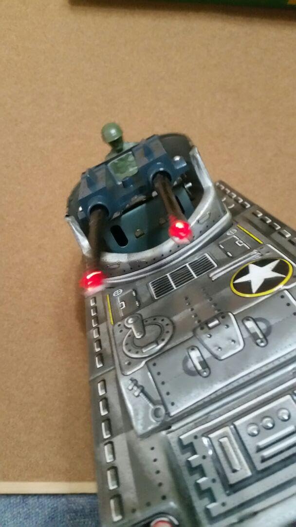 Amazon.co.jp: 大熊製作所ブリキM-75対空戦車レトロ検ポピー : おもちゃ