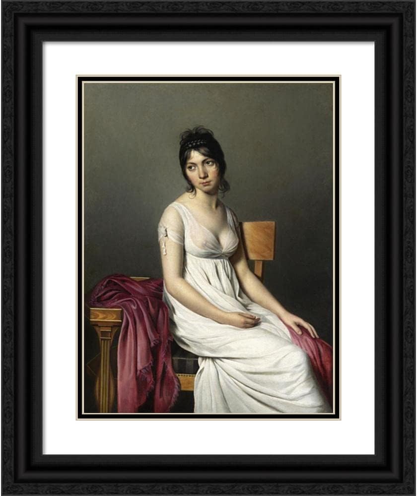 ArtDirect Portrait of a Young Woman in White (C. 1798) 11x14 UnFramed Museum Art Print Poster Ready for Framing by Jacques Louis David (French, 1748-1825)
