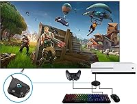 Vista 5 de NS-Switch Keyboard and Mouse Converter, Megadream Keyboard and Mouse Adapter for PS4 PS3 Xbox ONE 360 Console Series Converter, 1 Type-C & 3