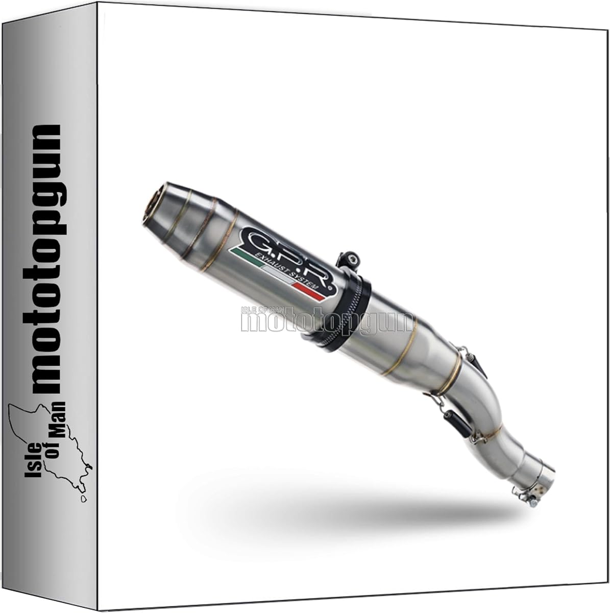 GPR Deeptone (homologado, slip-on) - Fantic XEF 125 Competition 4T (2021-2023)