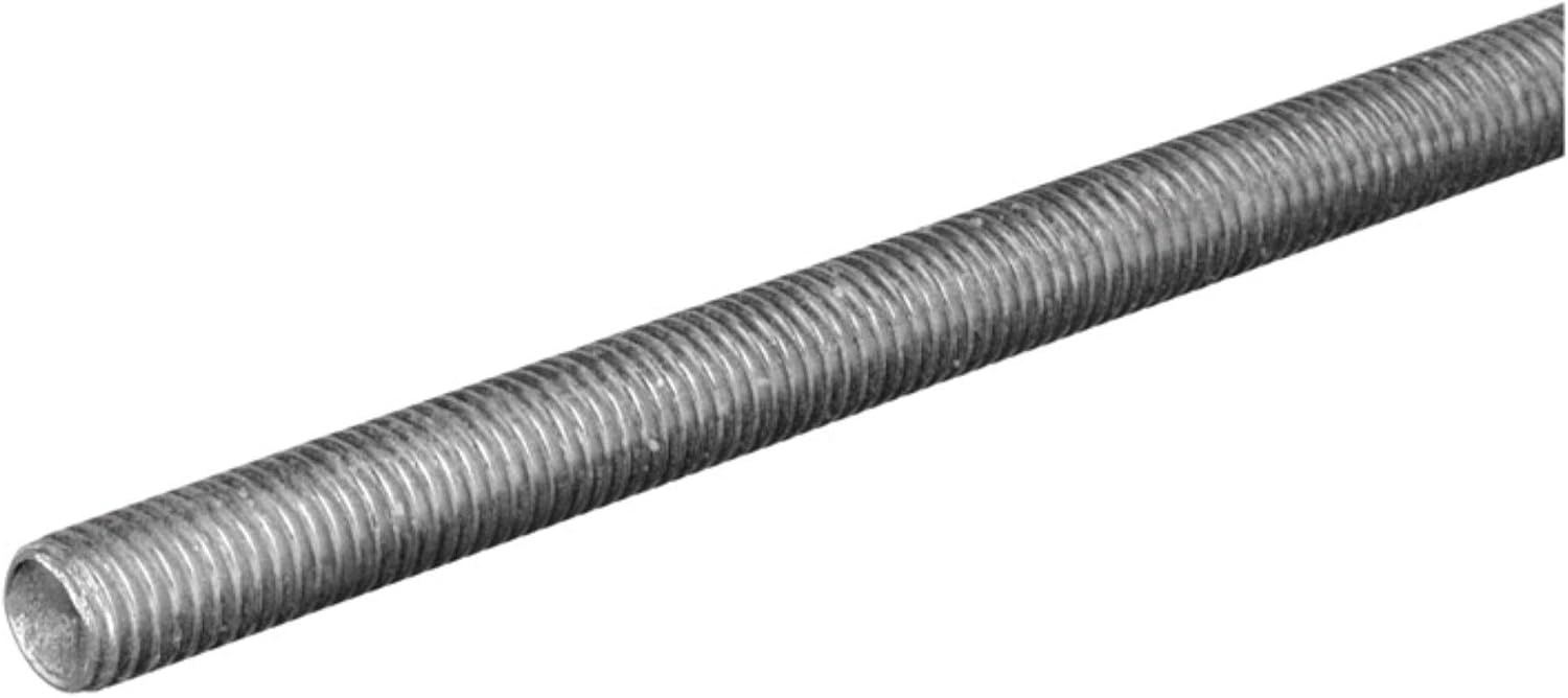 Boltmaster 11002 8/32" X 12" Threaded Rod NC Zinc (Pack of 10)