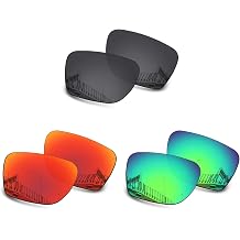 Well-aimed Replacement Lenses Compatible with Roka Barton E3506 56mm Sunglasses - Value Pack 305