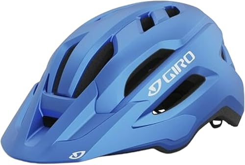 Miniatura 11 de Casco de bicicleta de montaña Giro Fixture II MIPS para hombres, mujeres, niños y adultos – Azul mate con ribete, Universal para adultos (54–61 cm /
