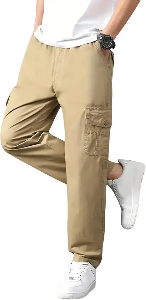 Lymio Cotton Cargos Cargo 26 29 Khakhi