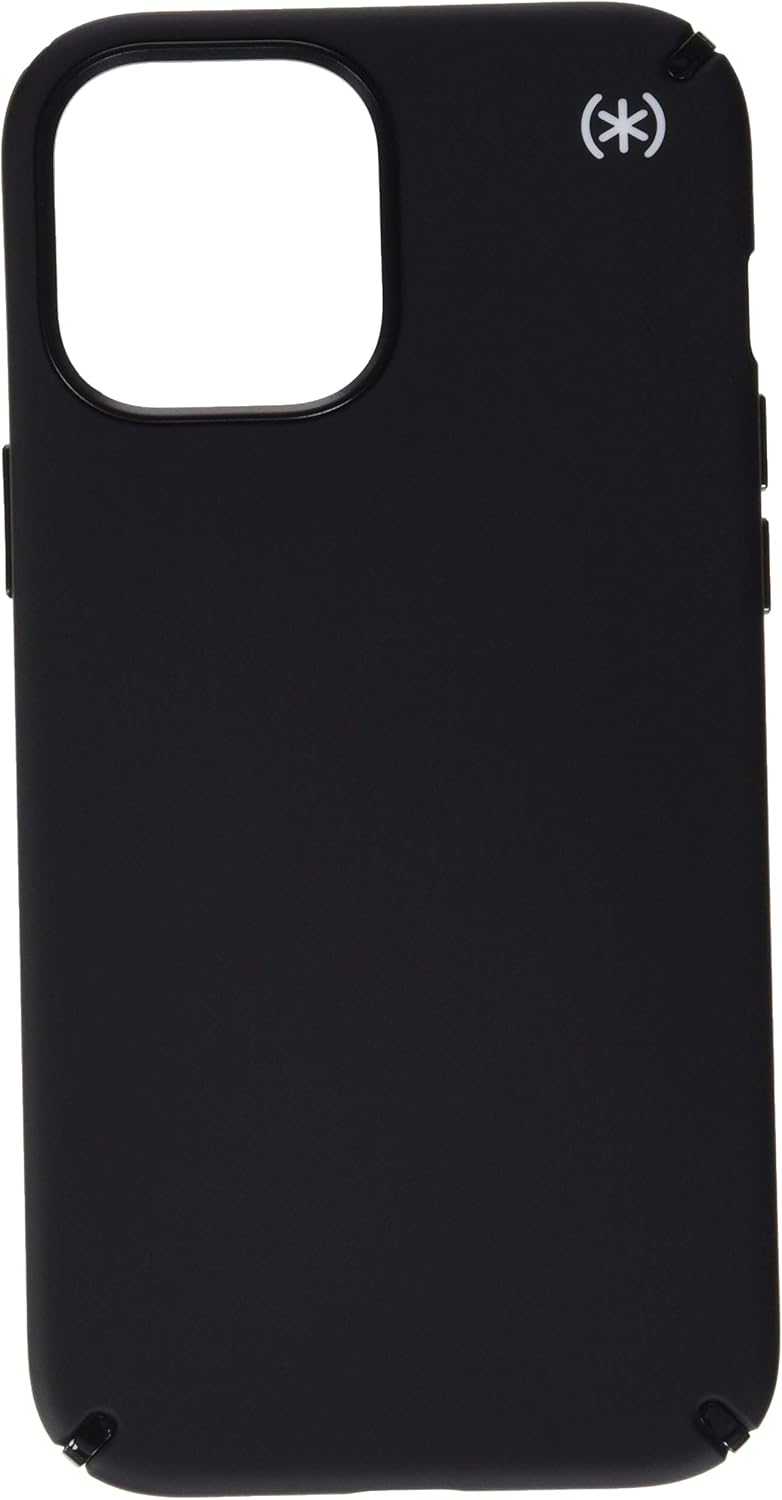 Speck Products Presidio2 PRO iPhone 12 Pro Max Case, Black/Black/White