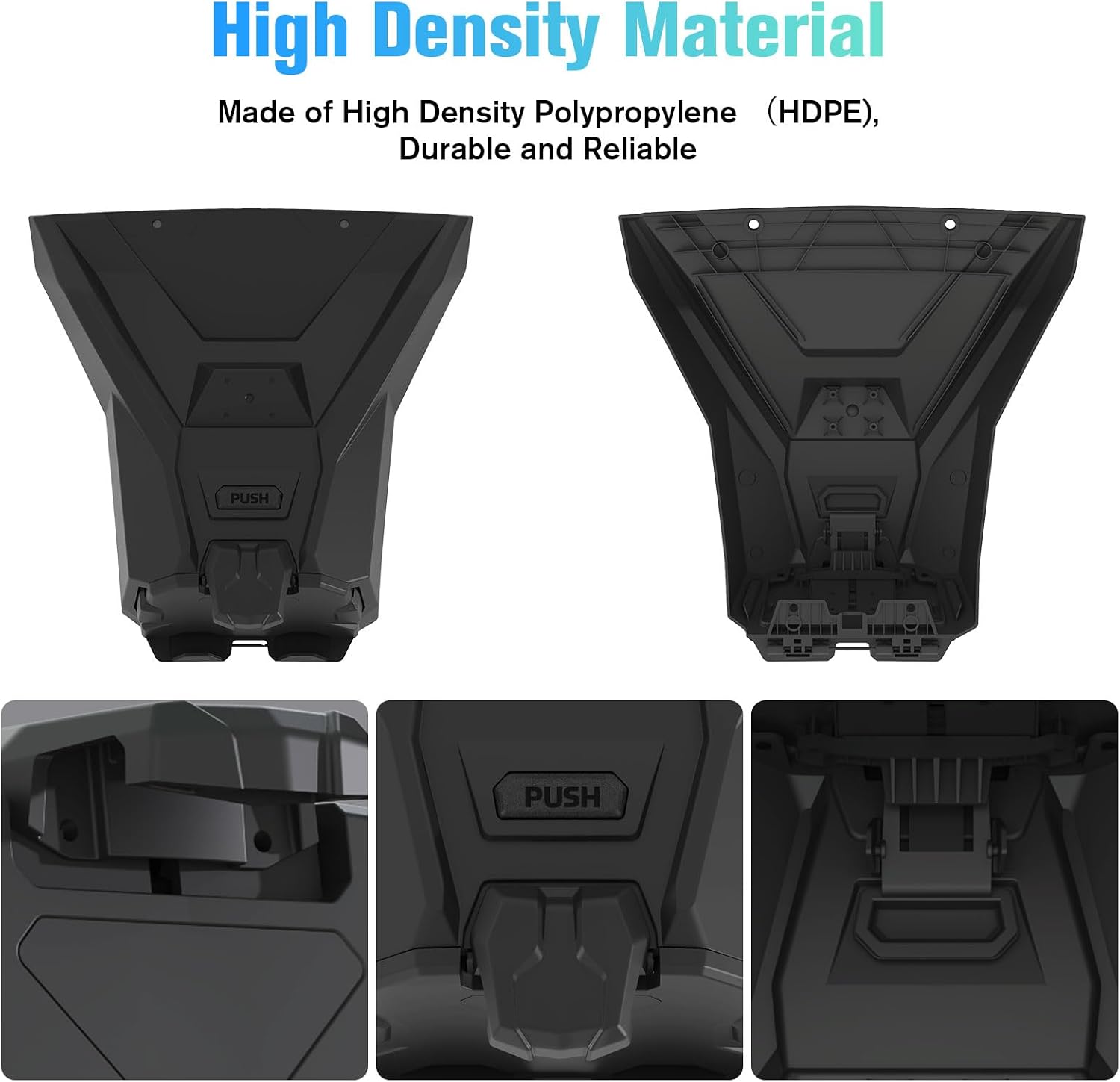 Electronic Device Holder Mount Compatible with Can-Am Maverick Sport Trail 2019-2023, GPS Tablet Holder with Storage Box for Can Am Maverick Sport MAX, Trail, Commander (Replace #715005212)