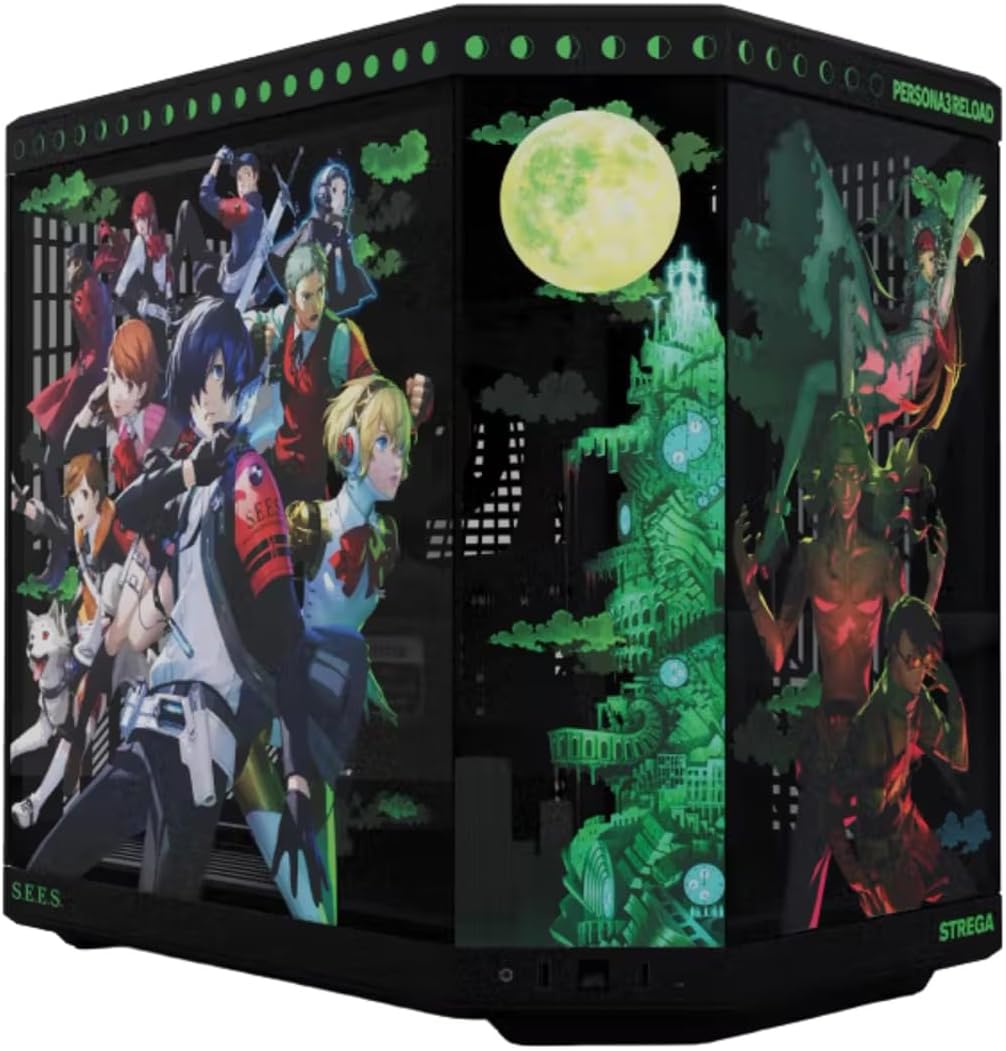 Hyte Y70 Touch Infinite Dual Chamber ATX Mid Tower Modern Aesthetic Case with Integrated 2.5K LCD Touchscreen - Snow White