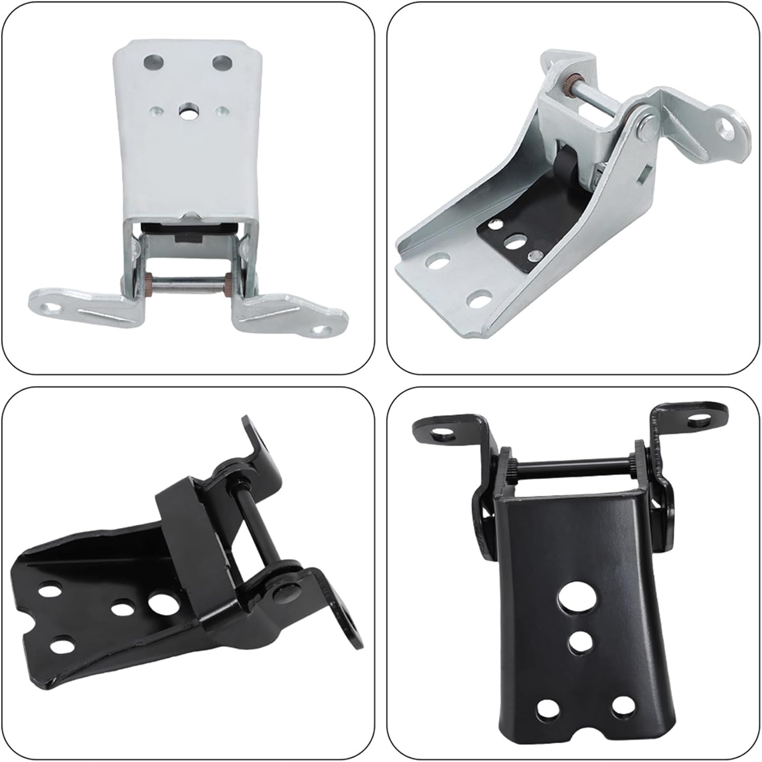 munirater 4Pcs Door Hinge Front Upper Lower Left Right Side Replacement for 1980-1997 F150 F-250 F350 Mercury