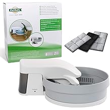 Petsafe Self Cleaning Automatic Cat Litter Box, Uses Clumping, No Scooping, White, Grey