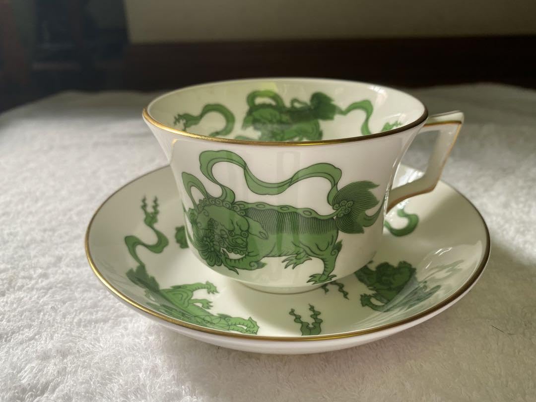 /チャイニーズタイガー/グリーン/Cup&Saucer 箱付き チャイニーズタイガー/グリーン/Cup&Saucer 箱付き 【公式通販】