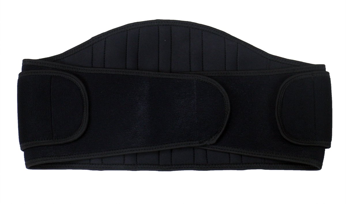 ObboMed® MB-7110M Pregnant Women’s Premium Elastic Neoprene Maternity Support Belt, Belly Band with Excellent Orthopedic, Lumbar, Abdomen, Lower Back and Hip Support – black, M