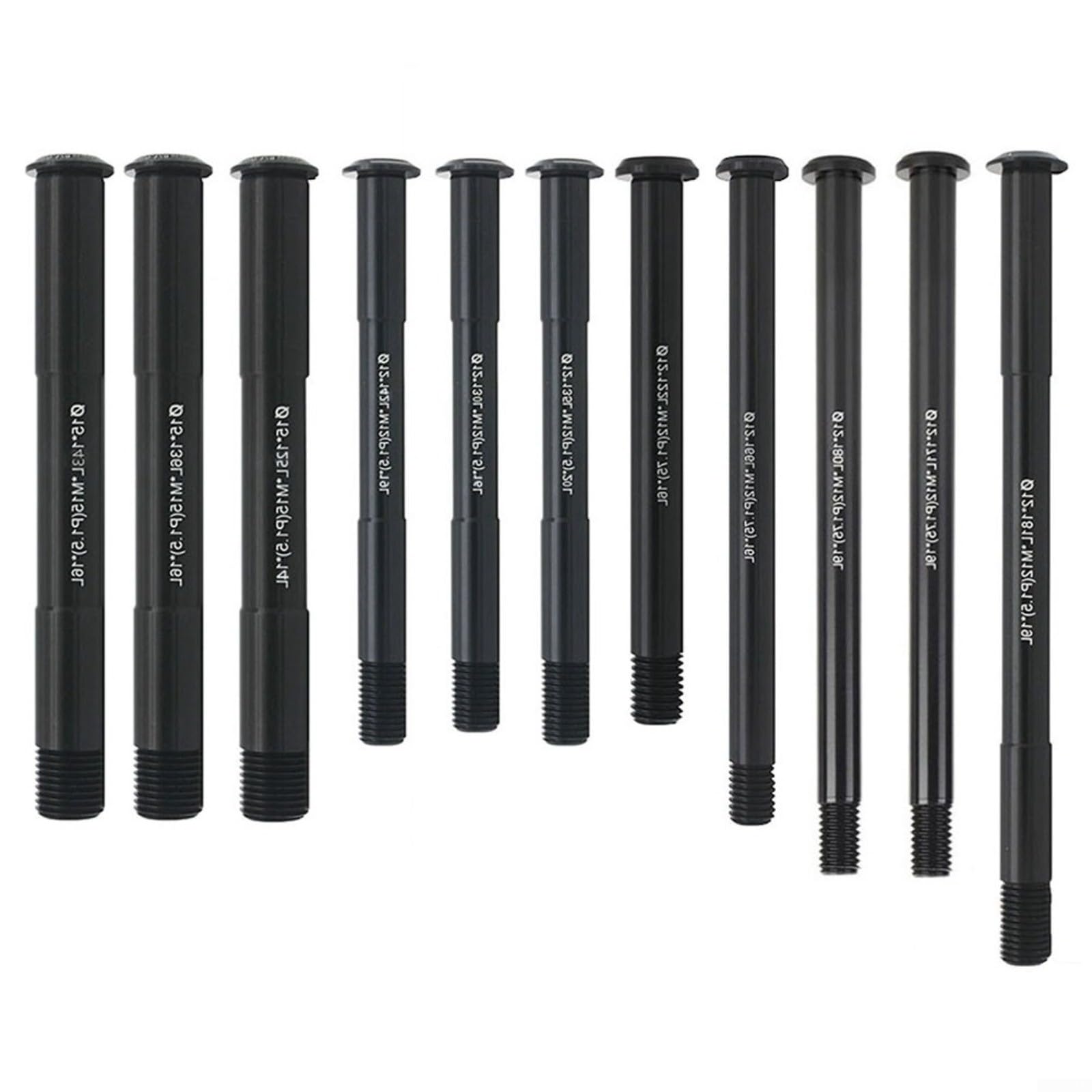 Asse Passante Per Bicicletta 12/15 Mm Lunghezza 122-181 Mm Passo 1,5 O 1,75