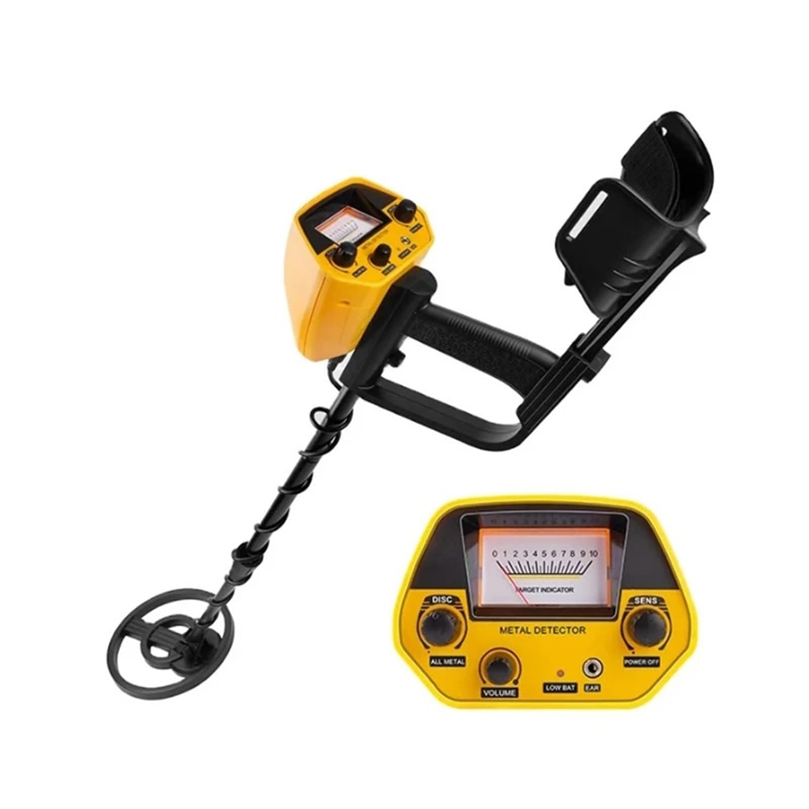 JVDDI Metal Detector, Detection Instrument Underground Metal Detector, Metal Finder,Gold Detector, Treasure Gold Digger