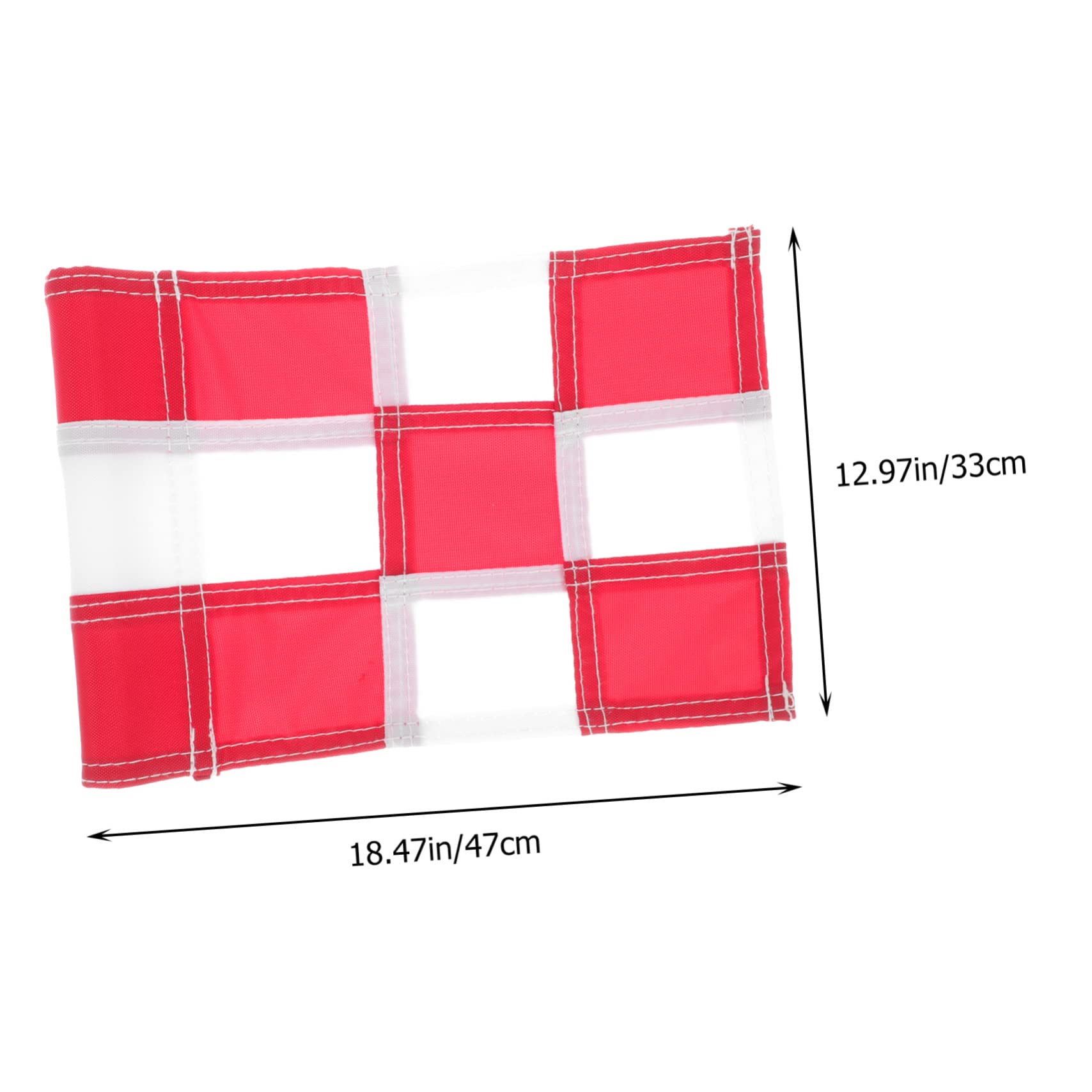 Balacoo Multi-use Golf Flag for Green Green Golfing Practice Flag Durable Golfing Train Aid Nylon