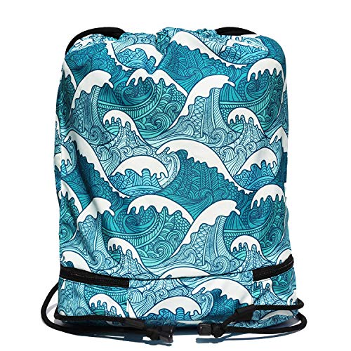 Dry Wet Drawstring Bag Waterproof String Backpack Swim Pool Beach Travel Gym Bag #TOP5