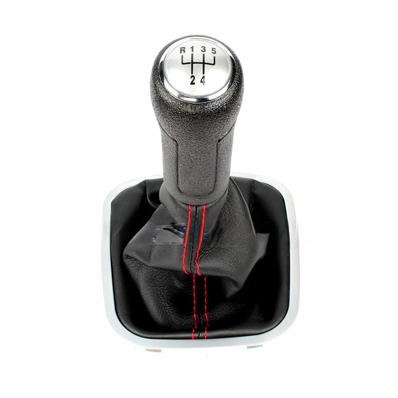 Mkgkacvcpt 5 Speed 4 Gear Shifter Knob For Vw Polo 6R 6C Hatchback Sedan 2011-2017 Stylish