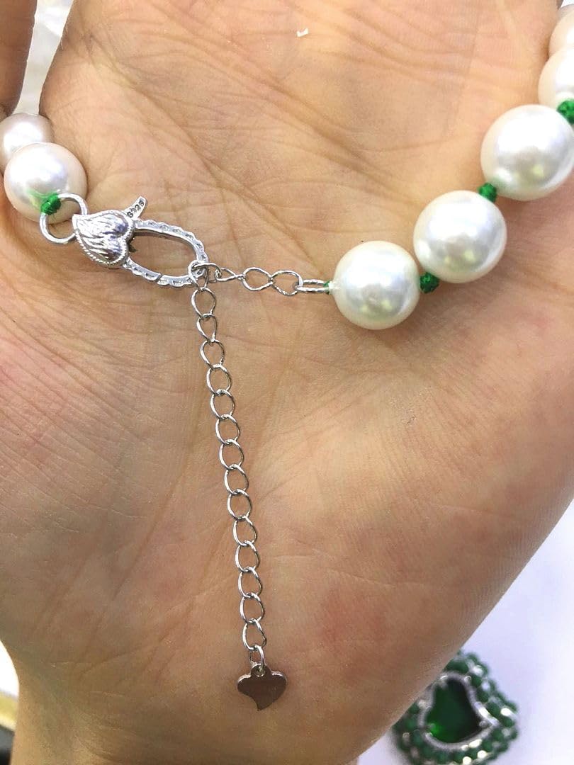 1pc Adabele Authentic 925 Sterling Silver Chain Extender Clasp Cute Heart Drop Removable Adjustable 3 inch Extension for Necklace Bracelet Anklet Jewelry Making SS299-3 - Image 4