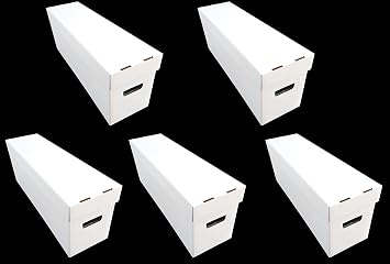 5x Long Comic Storage Box - 19.4 x 27.6 x 69.8