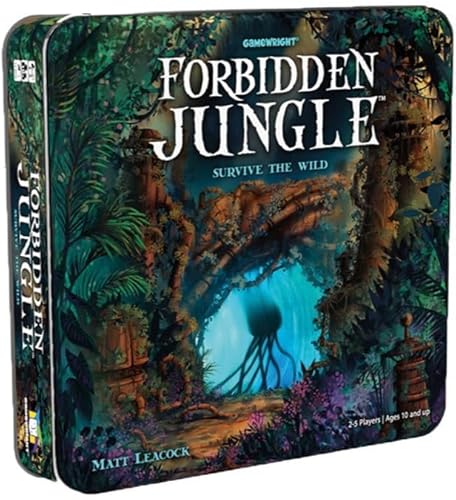 Gamewright - Forbidden Jungle - Juego de mesa cooperativo