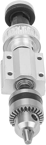 Miniatura 8 de Garosa Asamblea de husillo sin alimentación Morse Drill Chuck Biela Mesa Taladro B12 portabrocas M10 manga de eje DIY carpintería corte mesa de