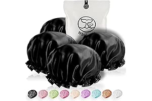 Extra Large Reusable Shower Caps for Men