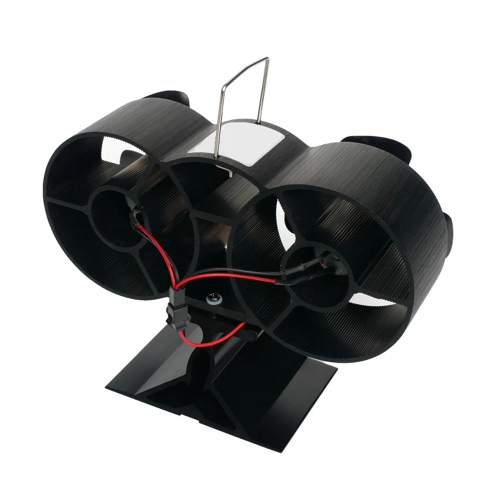 Ventilador Estufa Leña Ventilador De Estufa Leña Con Motor Calor TOP Chimenea Doble 8 Aspas Silencioso