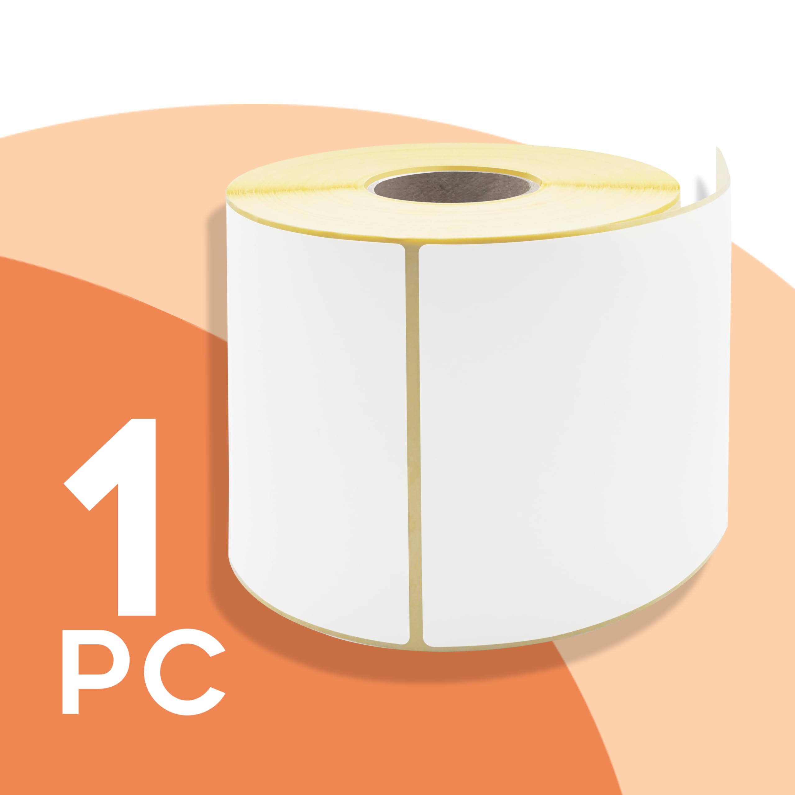 Etichette Termoadesive 100x150 Mm - Rotolo Da 500 Pezzi, Carta Bianca, Per Stampante Termica - Foto 10