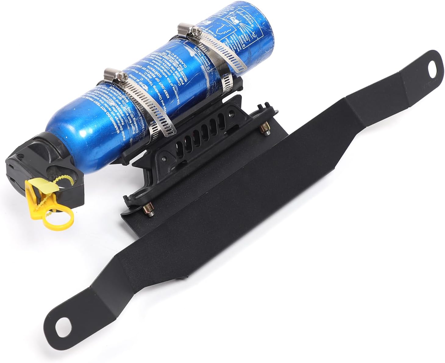 Quick Release Fire Extinguisher Holder Mount Compatible with Honda Pilot 2003-2008 Accessories, Co-Pilot Under Seat Adjustable Roll Bar Fire Extinguisher Mounting Bracket Holder, Aluminum Alloy