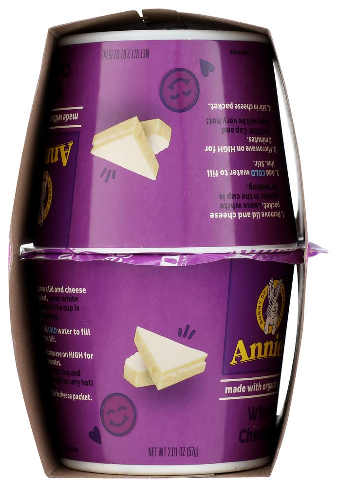 Miniatura 3 de Annie'S Homegrown, Mac Cheese White Cheddar 4 unidades, 8.04 onzas