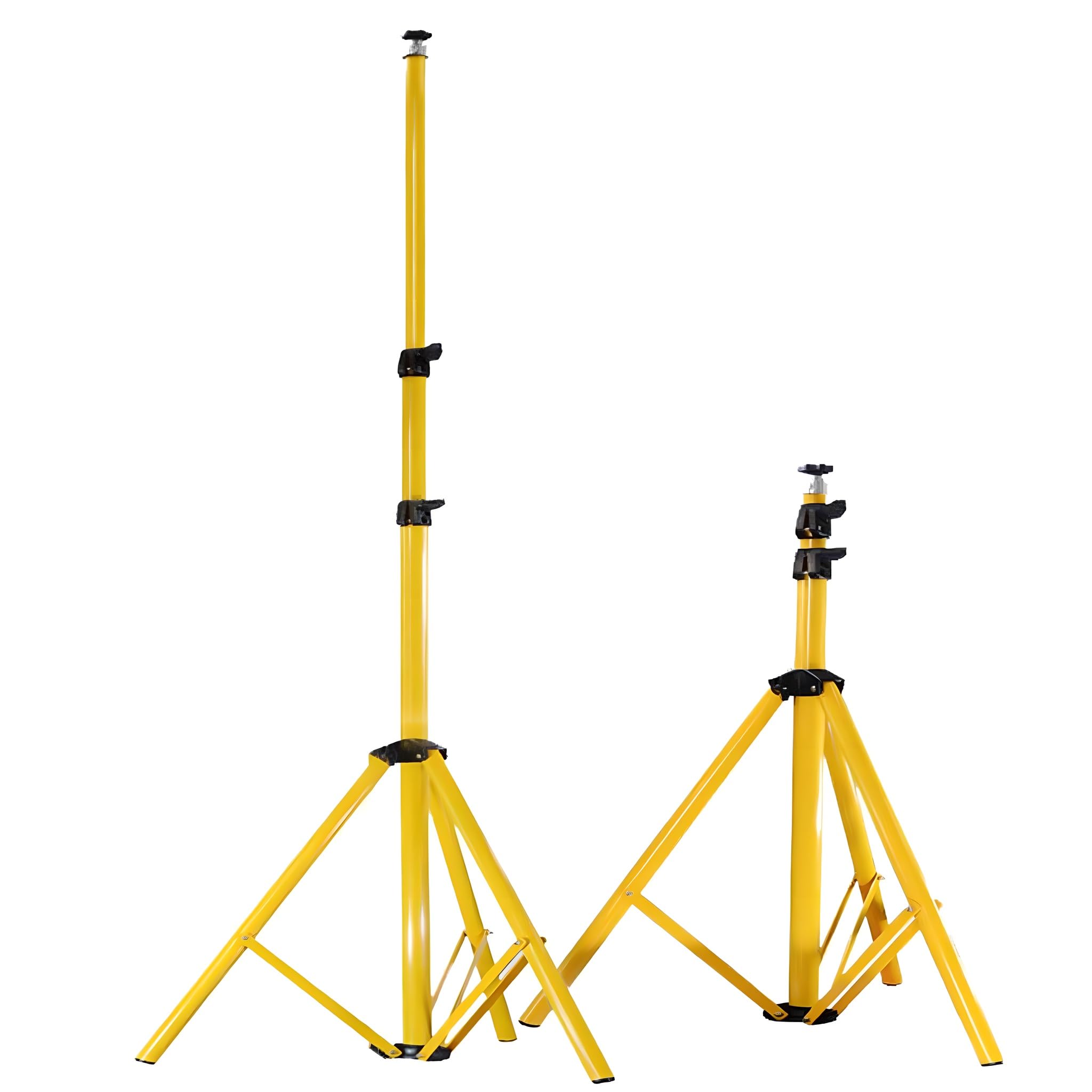 Luce da lavoro a LED ricaricabile, luce da lavoro portatile a LED con illuminazione spot e ricarica USB, luci impermeabili IP65 per esterni, campeggio, cantiere, officina, garag 1.8m telescopic stand