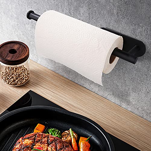 image for DR CATCH Paper Towel Holders-Blcak,Paper Towels Rolls - for Kitchen,Pa