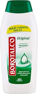 Borotalco:"Original" Borotalco Scented Bath&Shower - 23.6 Fluid Ounces (700ml) Bottle [ Italian Import ]